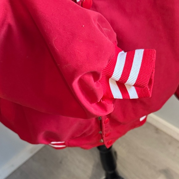 Red Spartans College Varsity Jacket - Picture 4 of 11